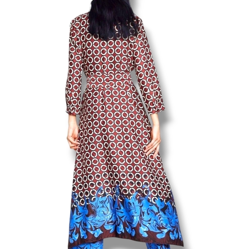 ZARA Geometric Print Tunic Dress | Size Small - Picture 14 of 16